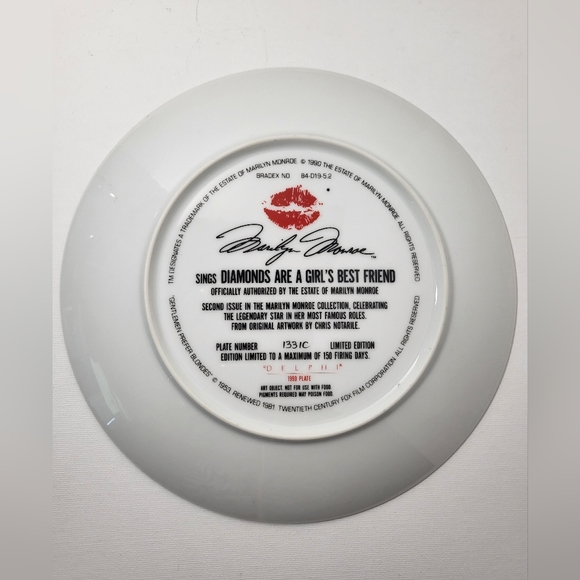 🛍️ | MARILYN MONROE - Diamonds Are A Girl's Best Friend - 1990 Vintage - Picture 4 of 6